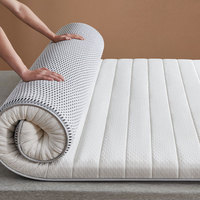 Surmatelas en mousse à mémoire de forme compressé sous vide, pliable et avec housse amovible, pour hôpital, maison, chambre à coucher, mobilier et dortoir étudiant