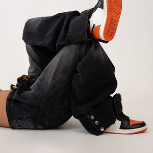 Jeans in Denim Personalizzati da Donna a Vita Alta, Gamba Larga e Stile Bootcut - Product Image 3