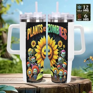 Stainless Steel Tumbler 40oz With Etched Logo <b>Large</b> Capacity Travel Mug Vacuum Adventure Tumbler - Product Image 2