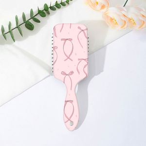 Plastic Eco-Friendly Hair Brush & Scalp <b>Comb</b> with Massage Function for Curly & <b>Straight</b> Hair-Salon Air Cushion Design - Product Image 4