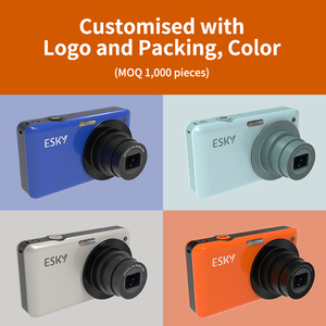 Petits objectifs de poche Compact <span class=keywords><strong>Vintage</strong></span> FHD 2.8 pouces numérique 4K caméscope vidéo 6X Zoom optique appareil photo numérique pour adolescents étudiant - Product Image 6