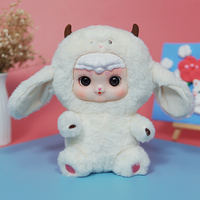 Jouets en peluche personnalisés en coton PP, animaux en peluche, poupées en peluche de dessins animés, mascotte d'entreprise