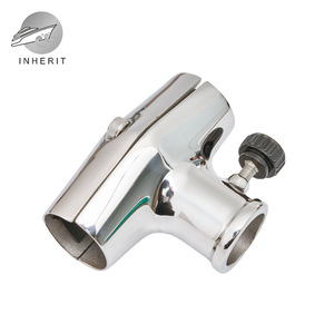 Support de mât de bannière Inherit Marine pour tuyau de 22-25 mm en acier inoxydable, quincaillerie de yacht - Product Image 2