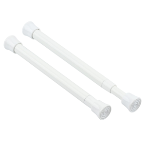 Tringle télescopique multifonctionnelle et durable pour la maison, idéale pour suspendre rideaux et articles de salle de bain - Product Image 1