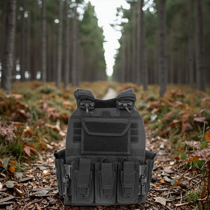 Heren Verstelbare Ademende Modulaire Plaat Drager Tactische Vest Voor Volwassenen Training Veiligheidsgordel - Product Image 1