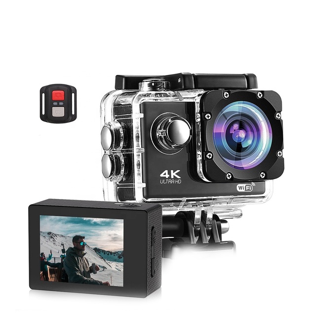 4k 30fps Hd Video Wifi Waterproof Shenzhen Video Recording Rotating Lcd Screen Digital Action Action Sports Cameras DV