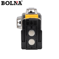Niveau laser rotatif de qualité industrielle avec batterie 18650, laser vert, auto-nivellement électronique, mesure de ligne