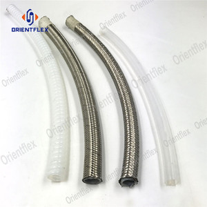 Sae 100 r14, נירוסטה חוט קלוע קלוע צינור 3/16 "-1" - Product Image 3