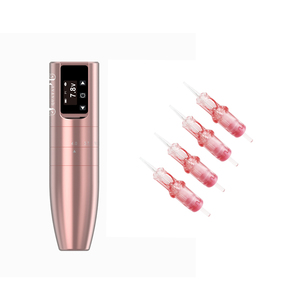 Machine à tatouer rotative sans fil professionnelle à course réglable de 2,2 à 4,2 mm, pour artistes du body art, rechargeable - Product Image 6