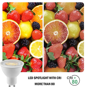 Modern fabrika LED AC100-240V 120/38 derece 3W/5W/6W/7W/8W/9W GU10/Home spot 3000K/4000K/6000K ev için plastik malzeme - Product Image 4