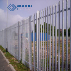 Clôture en acier vert pour bâtiment de <span class=keywords><strong>jardin</strong></span> de 8 pieds, panneau de clôture en acier Euro Palisade - Product Image 6