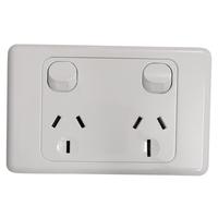 Point d'alimentation électrique SAA 3 broches avec ports USB prise de courant Australie GPO prise murale prise domestique interrupteur de prise
