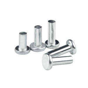 Remaches Sólidos de Cabeza Plana de Acero Galvanizado DIN 7338 <span class=keywords><strong>para</strong></span> Forros de Freno <span class=keywords><strong>y</strong></span> Embrague - Product Image 6