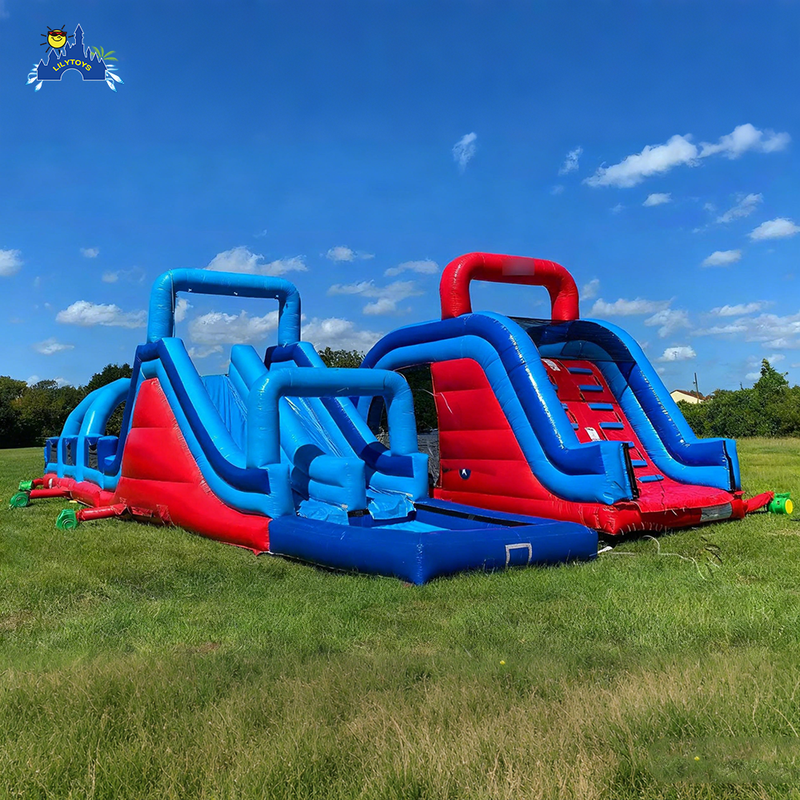 Commercial Outdoor Giant Inflatable Obstacle Course