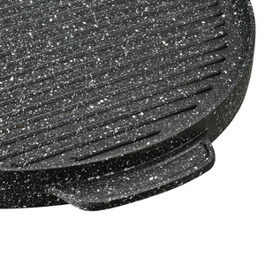 Round Non Stick Teppanyaki Grill Pan Maifan Stone Coating Easy Cleaning Frying Pan For Steak Pizza Outdoor Cooking - Product Image 4