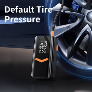 Compresor de Aire Digital Portátil Multifunción Inalámbrico con <span class=keywords><strong>Bomba</strong></span> de Aire de 150 Psi, Inflador de Neumáticos ABS, Arrancador de Coches de 6000 mAh - Product Image 5