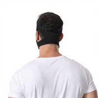 Sangle anti-ronflement pour utilisateurs de CPAP, réglable, respirante, aide au sommeil pour réduire efficacement et confortablement les ronflements