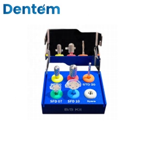 طقم زرع الأسنان دينتم، طقم ثقب الأنسجة اليدوي، طقم جراحة زرع الأسنان، صنع في كوريا، سلسلة طقم مثاقب صغيرة، بلاستيك - Product Image 2