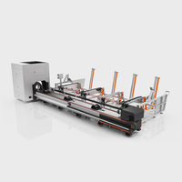 Machine de découpe laser fibre CNC à alimentation automatique par poussée 1,5 kW 3 kW 6 kW, contrôle Cypcut AI/PLT, refroidie par eau, haute précision