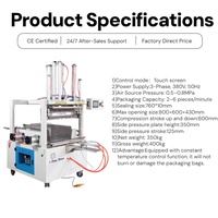 Machine d'emballage automatique à compression six faces pour canapé, jouet en peluche, coussin de chaise pour animaux de compagnie, machine d'emballage sous vide