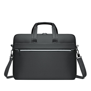 Sacoche d'ordinateur portable noire portable, grande capacité, mallette de transport pour hommes et femmes, prix d'usine, sacoche d'affaires tendance - Product Image 3