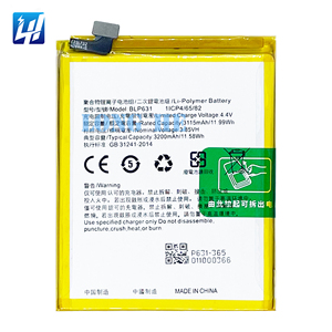 แบตเตอรี่ลิเธียมโพลิเมอร์ <span class=keywords><strong>BLP631</strong></span>สำหรับ oppo F3 F5 F5บวก F5เยาวชน A73 A75แบตเตอรี่โทรศัพท์มือถือ A77 - Product Image 1