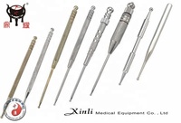 Ridoki Oreille Acupuncture Point Sonde En Acier Inoxydable Acupression Oreille Massage rouleau réflexologie faciale