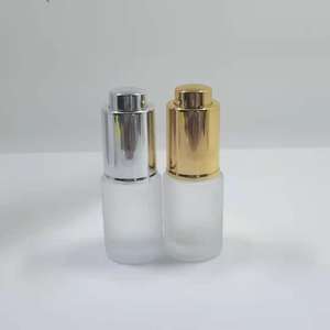 Flacons compte-gouttes pour huiles essentielles 15-50 ml - Contenants en verre à épaules plates - Product Image 1