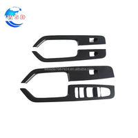 Panneau de commande de lève-vitre intérieur en fibre de carbone ABS pour BYD Shark 6, accessoires de modification intérieure
