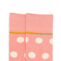 Nouveau Design Vague Mignon Coloré Femelle Drôle Coton Bio Dot Femmes Bambou Chaussettes