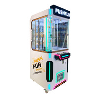 Xiaomixing Distributeurs automatiques personnalisables pour centres de jeux pour enfants, machine à prix amusante à pousser, jeux à monnayeur, en anglais, pour usage intérieur, en plastique