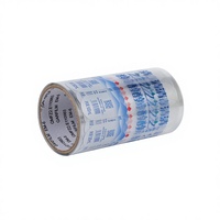 Étiquettes adhésives personnalisées imperméables pour bouteilles d'eau et de boissons - Design transparent avec dorure à chaud pour emballages de jus et de sodas