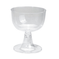 Gobelets à dessert miniatures de 95/130 ml, petits gobelets à dessert en plastique transparent, verres à crème glacée, verres à pudding, gobelets de service pour apéritifs
