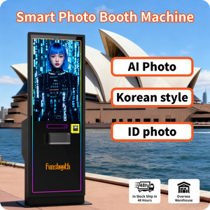 Machine à changer d'image de visage avec technologie d'IA intelligente pour <span class=keywords><strong>selfie</strong></span> 2025, impression instantanée automatique, borne photo IA pour événements - Product Image 6
