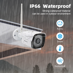 Hongnaer <span class=keywords><strong>extérieur</strong></span> 3MP 2CH <span class=keywords><strong>vidéo</strong></span> NVR sécurité IP à domicile CCTV caméra Kit ensemble <span class=keywords><strong>système</strong></span> <span class=keywords><strong>sans</strong></span> <span class=keywords><strong>fil</strong></span> WiFi écran tactile LCD <span class=keywords><strong>système</strong></span> de <span class=keywords><strong>Surveillance</strong></span> - Product Image 3