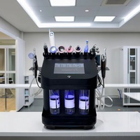 Máquina de Hidroterapia Facial Multifuncional 10 en 1 S Black Pearl con Rejuvenecimiento de la Piel para el Cuidado Diario Profundo de la Piel