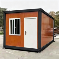 Maisons préfabriquées modulaires en panneaux sandwich en acier léger, écologiques, personnalisables et portables, type conteneur