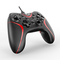 Manette de jeu multifonction à double vibration, contrôleur de jeu pour pc android ps3