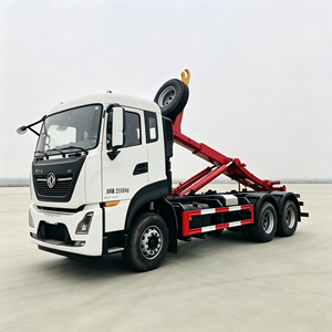 รถบรรทุกขยะแบบยกตู้ติดตั้งบนรถบรรทุก Dongfeng Tianlong Roll‑On Roll‑Off Hook Lift สำหรับส่งออก รุ่น 4x2/6x4 พร้อมตัวเลือกพวงมาลัยซ้าย/ขวา สำหรับตลาดโลก - Product Image 3