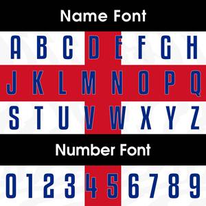 Maglia <span class=keywords><strong>da</strong></span> calcio in Inghilterra personalizzata <span class=keywords><strong>da</strong></span> uomo con nome e numero automatizzato Set di maglia <span class=keywords><strong>da</strong></span> calcio nazionale <span class=keywords><strong>da</strong></span> taglio per tifosi e giocatori - Product Image 2