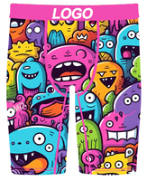 Nouveauté 2026 – Caleçons Boxers Personnalisés avec Logo Imprimé sur Toute la Surface pour Hommes – Créez Votre Propre Style de Sous-vêtements Masculins