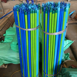 Vietnam Designed Portable PVC-Coated Eucalyptus Wood Broom Handle Eco-friendly Waterproof Ergonomic Colorful Grain Rods Home - Product Image 2