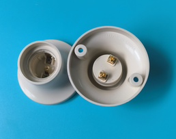 Base de lampe universelle en plastique <span class=keywords><strong>Yaki</strong></span>, étanche, blanche, avec interrupteur à vis E27, prise 16A 220-240V AC, certifiée CE, garantie 1 an - Product Image 6