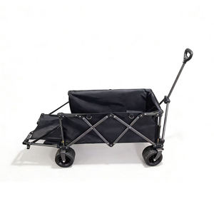 Private Label Bespoke Design Foldable Four-Wheel Lightweight Portable Fishing <b>Camping</b> Hiking BBQ Cart - Product Image 2