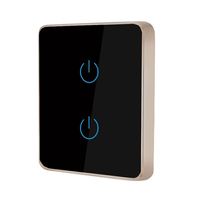 Interrupteur Zigbee Intelligent Tactile WiFi Tuya N+L Standard UE, Interrupteur Sans Fil WiFi avec Cadre Métallique