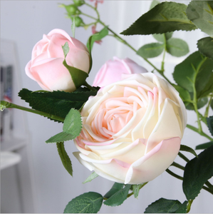 ของตกแต่งโรงแรมพวง2<span class=keywords><strong>ดอก</strong></span><span class=keywords><strong>กุหลาบ</strong></span>ทำจากผ้าไหมเทียมสัมผัสของจริงสำหรับวันฮาโลวีนวันพ่อจบการศึกษา - Product Image 4