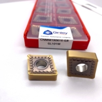 Plaquettes en carbure Ginley CNMM190612/CNMM190616/CNMM190624, outil de tournage CNC OEM, fraise de dégrossissage avec revêtement en titane HRC40-60