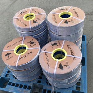 Le <span class=keywords><strong>tuyau</strong></span> plat de pose de PVC bleu a fait le PVC et la pression <span class=keywords><strong>d</strong></span>'utilisation de tressage de polyester à haute résistance longueur de la barre 90 50 <span class=keywords><strong>M</strong></span>-100 <span class=keywords><strong>M</strong></span> - Product Image 4