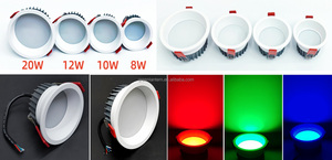 Lõm Downlight RGB RGBW <span class=keywords><strong>LED</strong></span> vòng hẹp cạnh ánh sáng đèn trần Downlight Spotlight cho chiếu sáng trong nhà <span class=keywords><strong>12V</strong></span> 24V xuống ánh sáng - Product Image 5