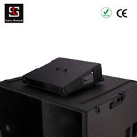Système audio professionnel avec caisson de basses de 3000 W et haut-parleur de 21 pouces, système de sonorisation de qualité supérieure en contreplaqué pour événements en plein air
